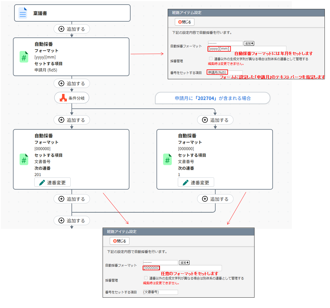 年度(期)が変わったタイミングで文書番号をリセットするには？＞今年度の設定.png
